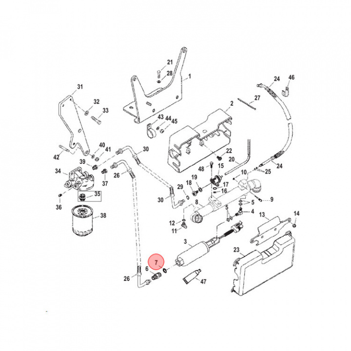 O-Ring Mercury/Mercruiser (805062)