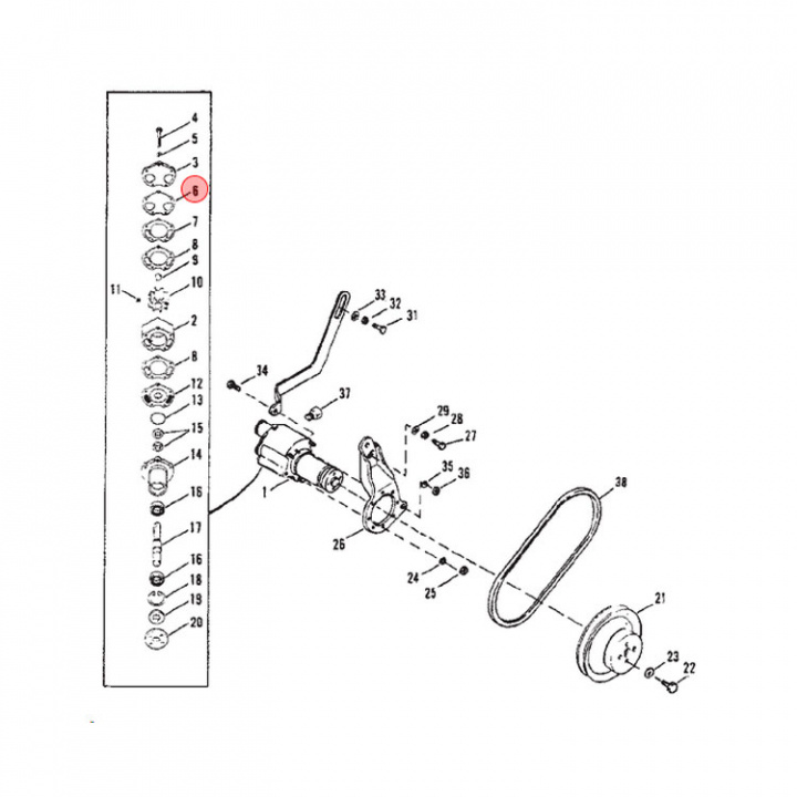 Packning Mercruiser (8052151)