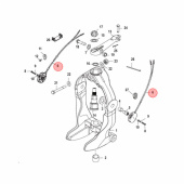 Trimsändare Mercruiser Bravo/Alpha (805320A03) Trimsändare Mercruiser Bravo/Alpha (805320A03)