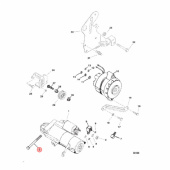 Startmotorbult Mercruiser (8053432) Startmotorbult Mercruiser (8053432)
