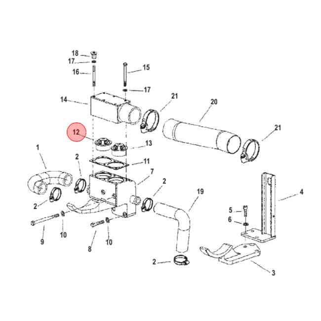 Termostat Mercruiser 160
