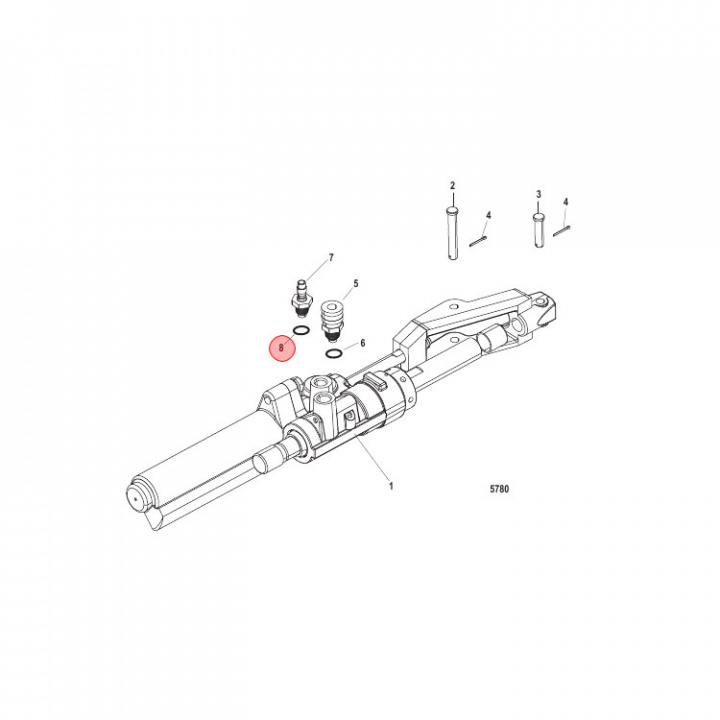 O-Ring Mercruiser V6/V8 (806232)