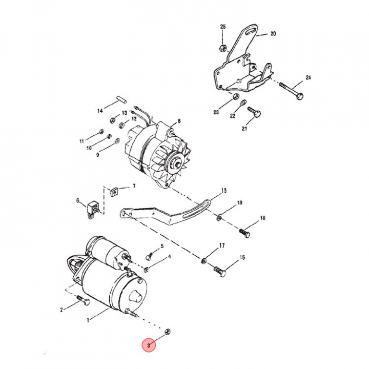 Mutter Mercruiser (806949)