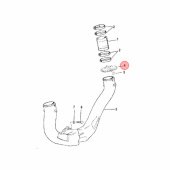 Avgasklaff Mercruiser (807166A2) Avgasklaff Mercruiser (807166A2)