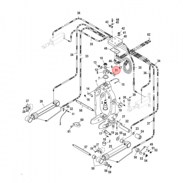 Skruv Mercruiser (807204)
