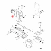 Avgasknä Mercruiser (807988A03) Avgasknä Mercruiser (807988A03)