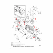 O-Ringsats Mercury V-135/200 (811612A3) O-Ringsats Mercury V-135/200 (811612A3)