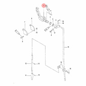 Växelspak Mercury 2-3.3 hk (8130272) Växelspak Mercury 2-3.3 hk (8130272)