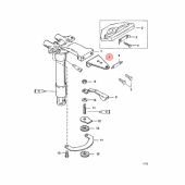 Styrfäste Mercury 11-60 hk (816667A2) Styrfäste Mercury 11-60 hk (816667A2)