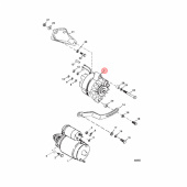 Generator Mercruiser L4/V6/V8 (817119A4) Generator Mercruiser L4/V6/V8 (817119A4)