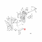 Anod Aluminium Mercury 75-125 hk (818298T1) Anod Aluminium Mercury 75-125 hk (818298T1)