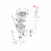 Låsning Mercury 75-125 hk (82053M) Låsning Mercury 75-125 hk (82053M)