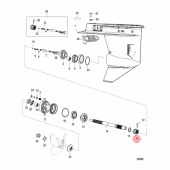 Clutch Propelleraxel Mercury 30-60 hk (821314T01) Clutch Propelleraxel Mercury 30-60 hk (821314T01)