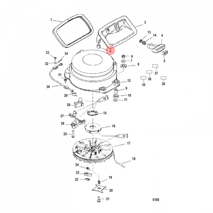 Distans Mercury 30-40 hk (822392)