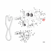 Bricka Mercury/Mercruiser (822836) Bricka Mercury/Mercruiser (822836)