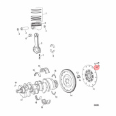 Bricka Mercury/Mercruiser (822838) Bricka Mercury/Mercruiser (822838)