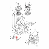 Stoppknapp Mercury 4-40 hk (823037A2) Stoppknapp Mercury 4-40 hk (823037A2)