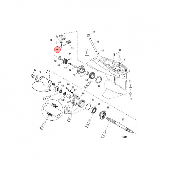 Screw M8x20 (82497020)