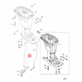 Avgasrör Mercury/Mariner 11-60 hk (825220T06) Avgasrör Mercury/Mariner 11-60 hk (825220T06)