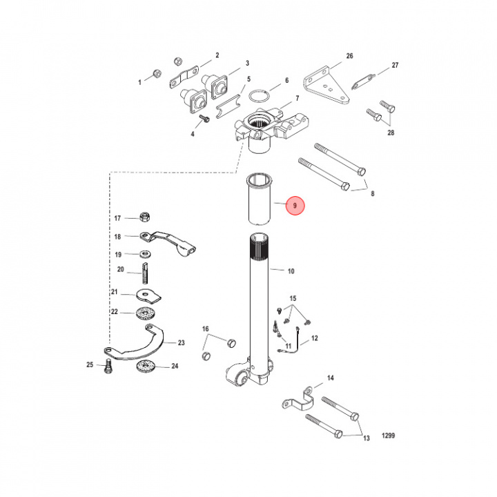 Distans Mercury/Mariner (8279971)