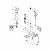 Packningsats Växelhus Mercury 225-400 hk (830749A02) Packningsats Växelhus Mercury 225-400 hk (830749A02)