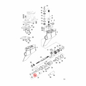 Propellermuttersats Mercruiser Bravo (840383A2) Propellermuttersats Mercruiser Bravo (840383A2)