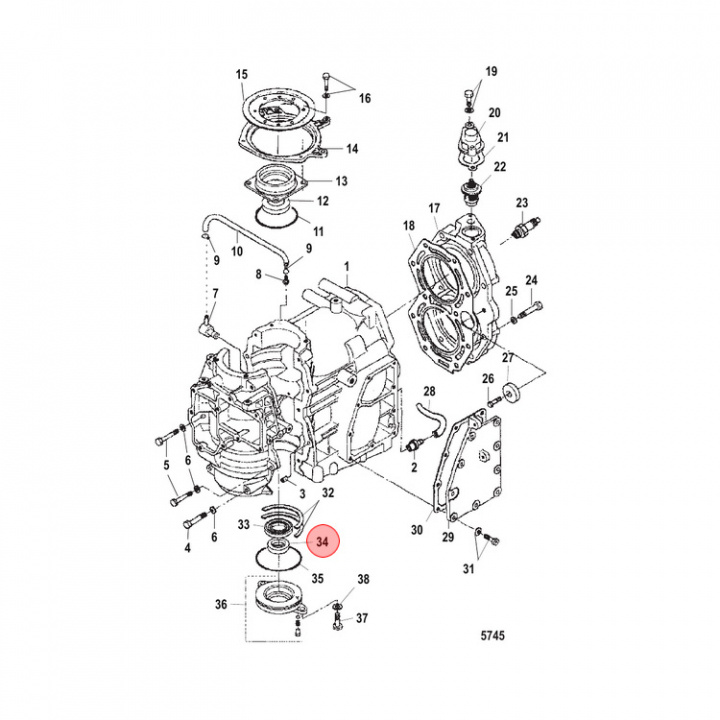 Packbox Mercury 25-30 hk (8537072)