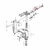 Bricka Övre Motorbussning Mercury 25-30 hk (853772003) Bricka Övre Motorbussning Mercury 25-30 hk (853772003)