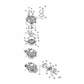 Reparationssats Förgasare Mercury/Mariner 40-50 hk (853780A2) Reparationssats Förgasare Mercury/Mariner 40-50 hk (853780A2)