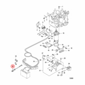 Startknapp Mercury 8-30 hk (853820A02) Startknapp Mercury 8-30 hk (853820A02)