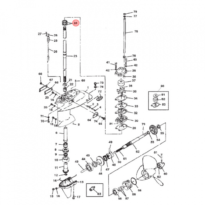 Packbox Mercury 40 hk 2-pack (854017)