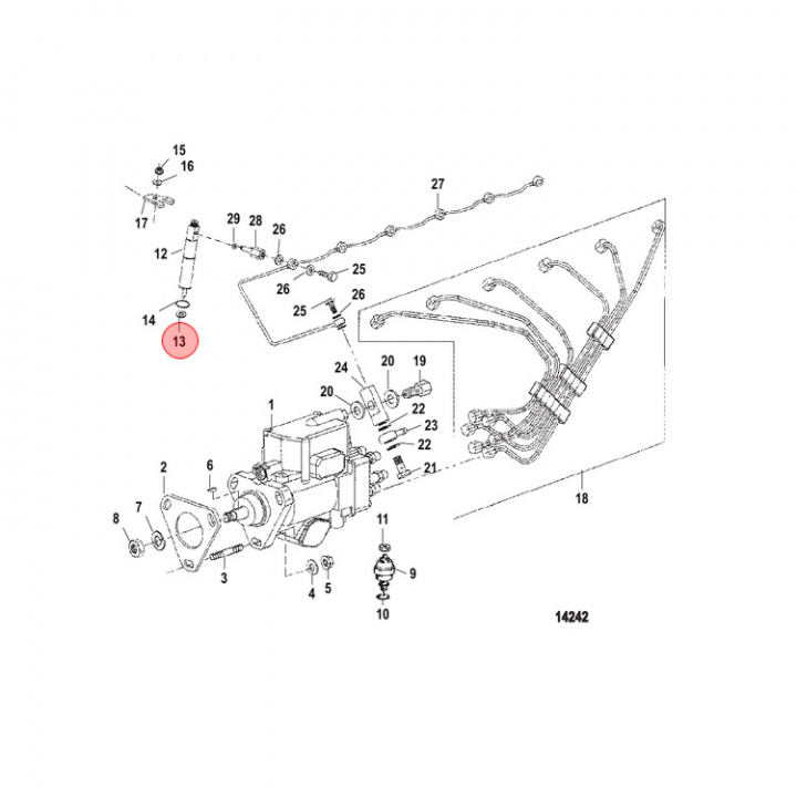 Packning Injektor (854142)
