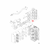 O-Ring Mercury 30-60 hk (856525) O-Ring Mercury 30-60 hk (856525)