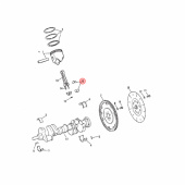 Vevlager .010 Mercruiser (85704) Vevlager .010 Mercruiser (85704)