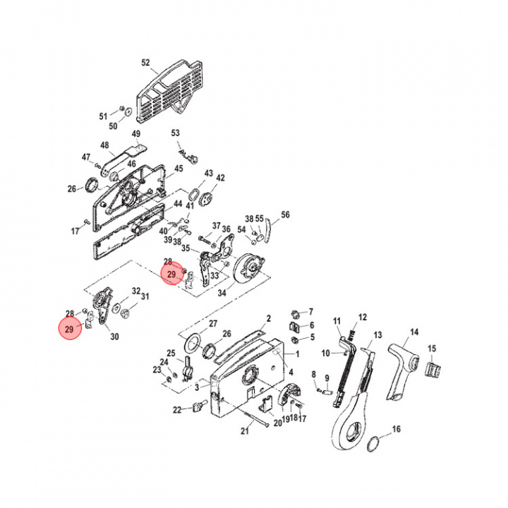 Clips Mercury 4-30 hk (85899A1)