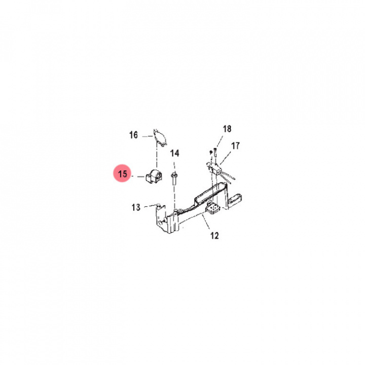 Retainer Shift Linkage Mercury 75-90 hk (8591761)