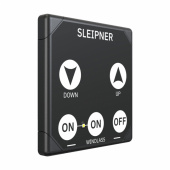 Kontrollpanel Ankarspel 70x70mm Svart (12/24v) Kontrollpanel Ankarspel 70x70mm Svart (12/24v)