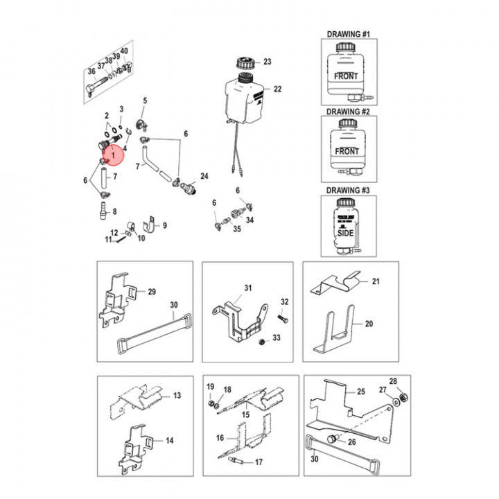 Plugg Mercruiser Alpha One (861623A2)