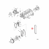 Serpentinrem Mercruiser (861758Q) Serpentinrem Mercruiser (861758Q)