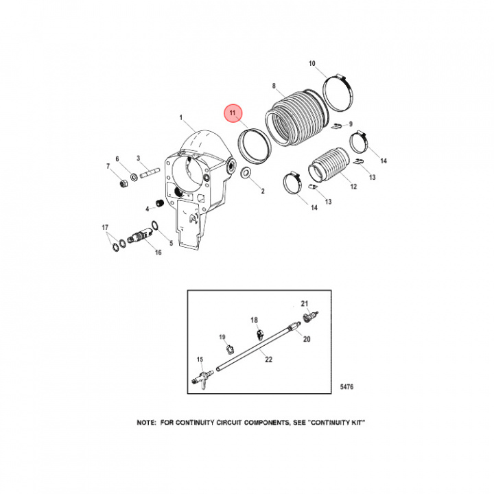 Ring Mercruiser (862209)