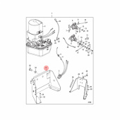 Fäste Powertrim Mercruiser (862548A1) Fäste Powertrim Mercruiser (862548A1)