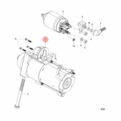 Startmotor Mercruiser (863007A1) Startmotor Mercruiser (863007A1)