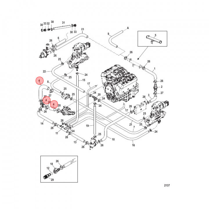 Slang Mercruiser (863456A1)