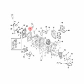 Kylmantelpackning Mercury 15-25 hk (863895) Kylmantelpackning Mercury 15-25 hk (863895)