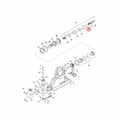 Axel För Knutkors Mercruiser (864244A01) Axel För Knutkors Mercruiser (864244A01)