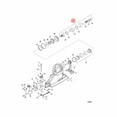 Drivknut Mercruiser Bravo (864244A2) Drivknut Mercruiser Bravo (864244A2)