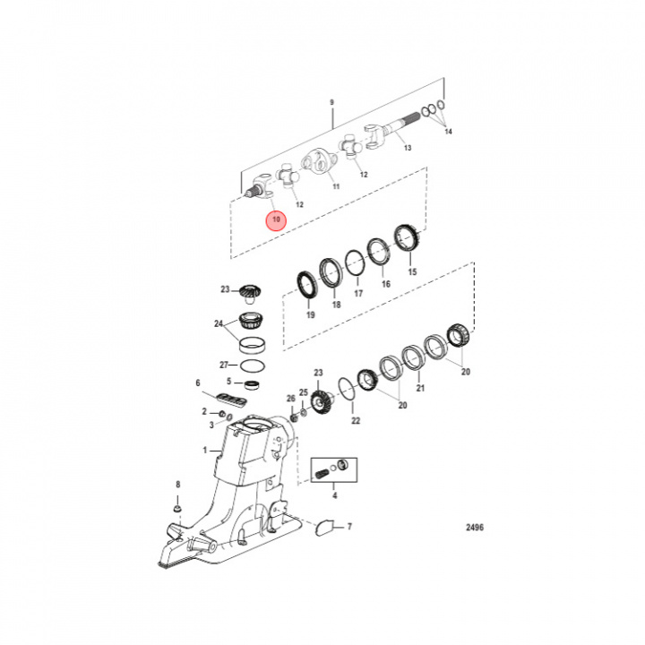 Gaffel Mercruiser (864282T)