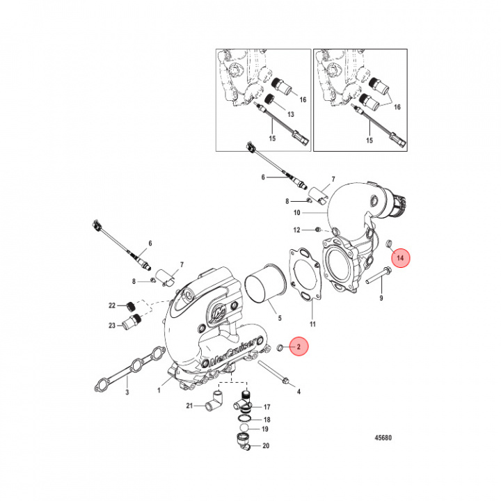 Plug Expand Mercruiser 6-pack (864689)
