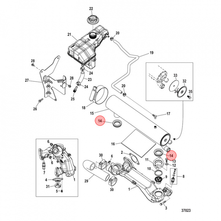Packbox Mercruiser (865066)