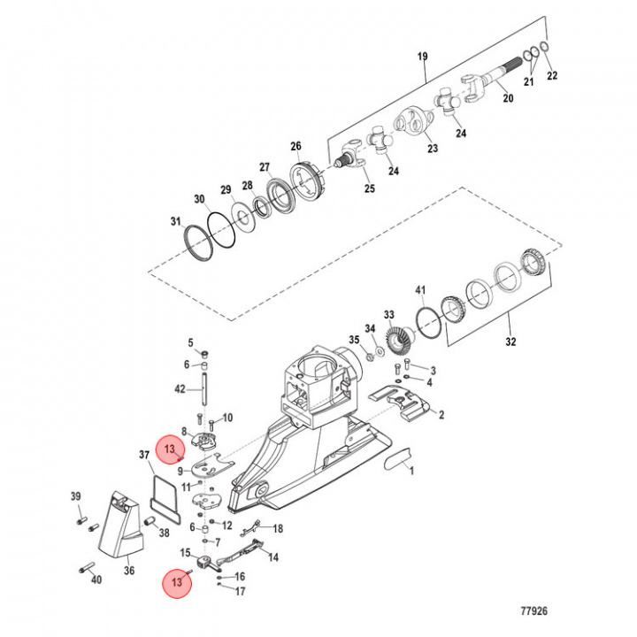 Skruv Mercruiser (865900)